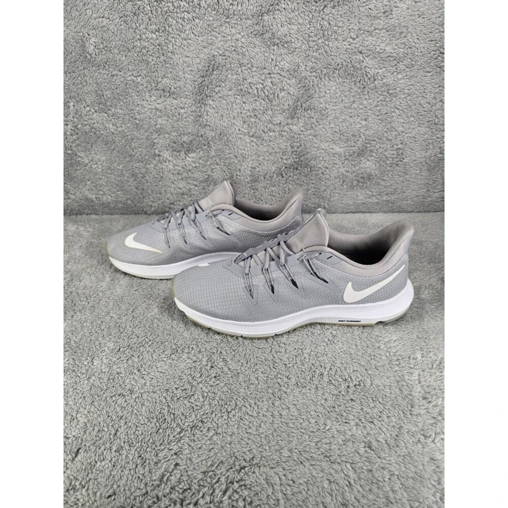 Nike Shoes Mens Size 7.5 Quest Sneakers Gray White Running Athletic